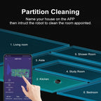 Robot Vacuum Multi-Floor Maps & Zone Cleaning
