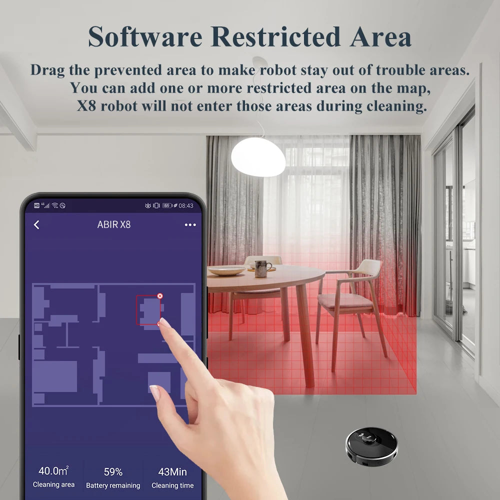 Robot Vacuum Multi-Floor Maps & Zone Cleaning