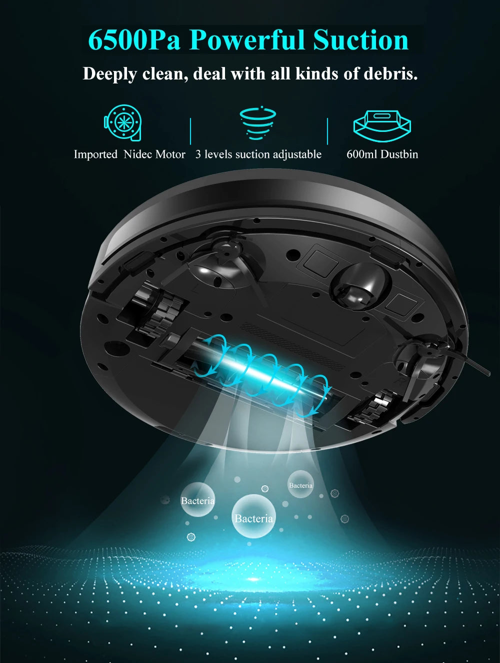 Robot Vacuum Multi-Floor Maps & Zone Cleaning