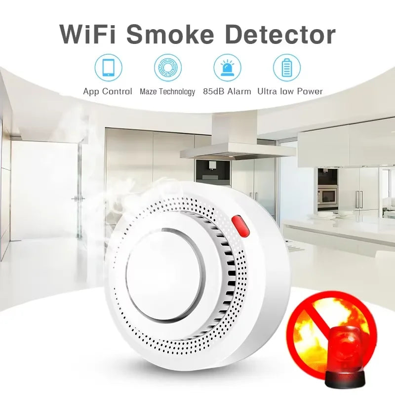 Smart WiFi Smoke Sensor